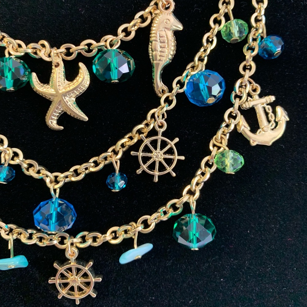 Alexa Starr Multi Layered Nautical Necklace - Picture 5 of 8